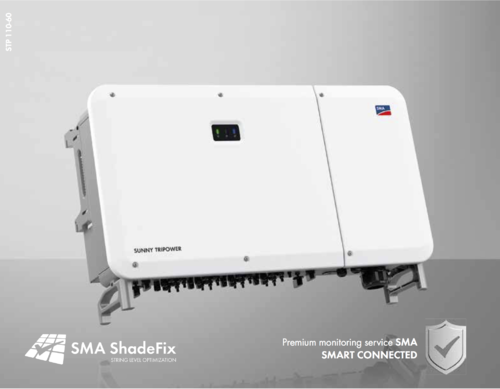 Inversor SMA Tripower Core2 110/100kW con ShadeFix