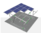 Kit Parking solar impermeable 2 a 30 plazas o pérgola, para paneles de 2,1x1,04m
