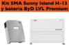 SMA Sunny Island battery inverter + ByD LVL 15 kWh battery
