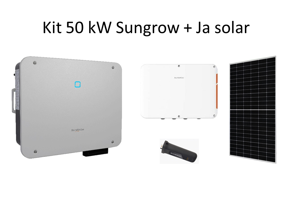 Kist Autoconsumo 50-100 kW inversor Sungrow y paneles Ja Solar