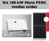 Commercial 100kW PV solar kit SMA inverter
