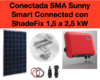 Kit autoconsumo SMA Sunny Boy AV-40 ShadeFix monofásico de 2kW