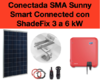Kit autoconsumo SMA ShadeFix Smart Connected monofásico de 5kW