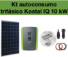 Commercial 10kW PV solar kit Kostal inverter