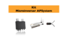 Kit Microinversor  APSystem QS1-1400W Boosted ECU-C y accesorios