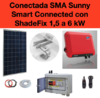 Kit autoconsumo Premium Winaico SMA Sunny Boy Smart Connected Shadefix 6kW