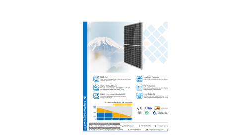 Panel monocristalino PERC Leapton Solar  650W.mínimo 3MW