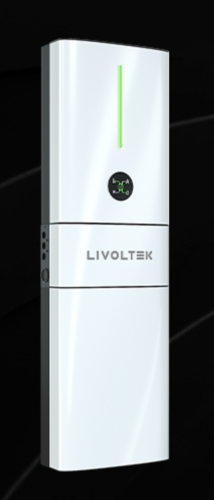 Torre, inversor,respaldo Livoltek 3, 5 y 6 kW y baterías de 5kWh 48V con BMS
